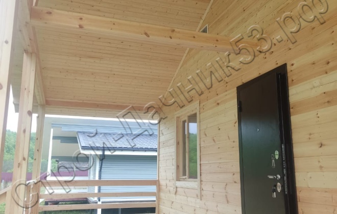 4 Каркасно-щитовой 8.5х8.0м, 68 М², Тульская область, Ефремовский район, деревня Лубянка. (8)